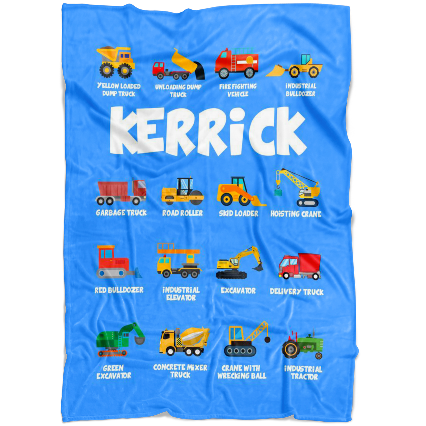 Kerrick Construction Blanket Blue