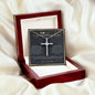 Granddaughter Gifts from Grandma - CZ Cross Necklace