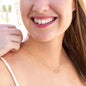 To My Wife, 10k Solid Gold Necklace Gift for Wife from Husband