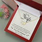 To My Wife, 10k Solid Gold Necklace, Gift for Wife