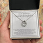 Granddaughter Gifts from Grandma, Grandpa, Grandparents - Love Necklace