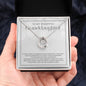 Granddaughter Gifts from Grandma, Grandpa, Grandparents - Love Necklace
