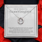 Granddaughter Gifts from Grandma, Grandpa, Grandparents - Love Necklace