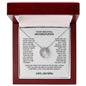 Granddaughter Gifts From Grandma - Lucky Necklace for Someone Special