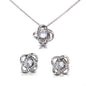 Granddaughter Gifts from Grandma - Love Knot and Earrings Set