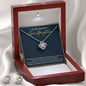 Granddaughter Gift from Grandma - Love Knot Earring & Necklace Set