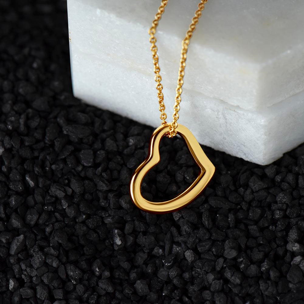 Granddaughter Gifts from Grandma - Heart Necklace