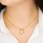 I Love You Mom Forever Love Necklace, Gift for Mom