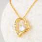 I Love You Mom Forever Love Necklace, Gift for Mom
