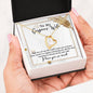 To My Gorgeous Wife Forever Love Necklace, Gift for Wife