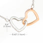 To My Future Wife Gift Necklace with Message Card