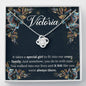 Daughter in Law Necklace with a Message Card