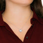 To My Wife | I love You Today and Forever! | Necklace with Message Card, Gift from Husband