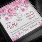 To My Wife | I love You Today and Forever! | Necklace with Message Card, Gift from Husband