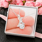 Alluring Beauty Necklace with Message Card