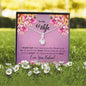 To My Wife Gift Alluring Beauty Necklace with Message Card