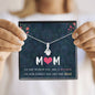 Gift for Mom Necklace with a Message Card
