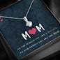Gift for Mom Necklace with a Message Card