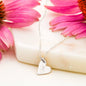 To My Daughter Gift Sweetest Hearts Necklace With a Message Card
