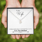 To My Wife Personalized Sweetest Hearts Necklace