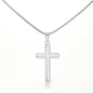 Firefighter Gift Cross Necklace with Message Card