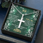 To My Wife Gift Cross Necklace