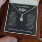 Wife - Forever & Always - Alluring Beauty Necklace