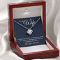Gift for Wife from Husband, Love Knot Necklace To My Wife