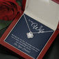 Gift for Wife from Husband, Love Knot Necklace To My Wife