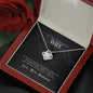 To My Wife, Love Knot Necklace, Gift for Wife
