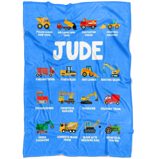 Jude Construction Blanket Blue