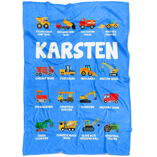 KARSTEN Construction Blanket Blue
