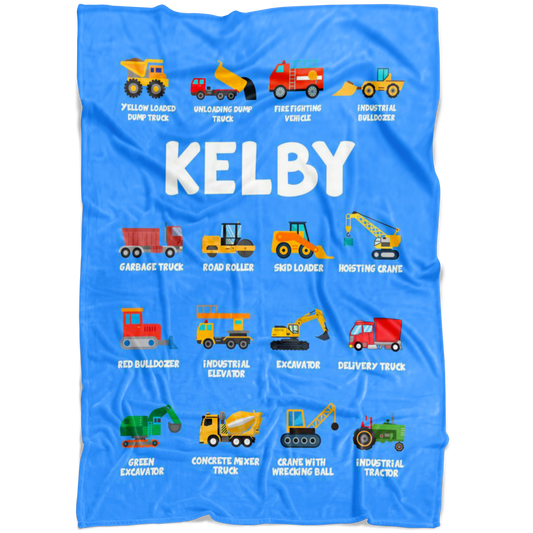 KELBY Construction Blanket Blue