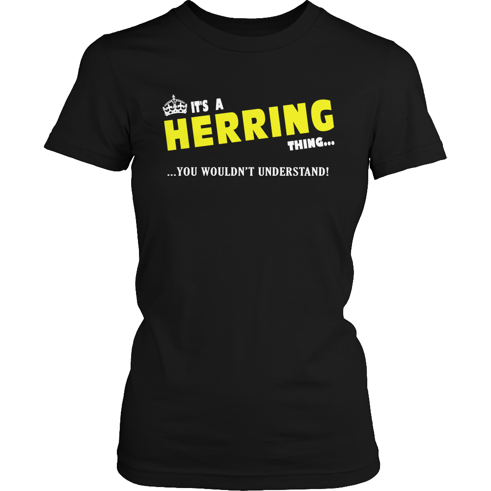 It's A Herring Thing, You Wouldn't Understand