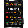 Finley Construction Blanket Black