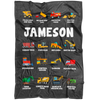 JAMESON Construction Blanket Grey