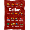 Colton Construction Blanket Red
