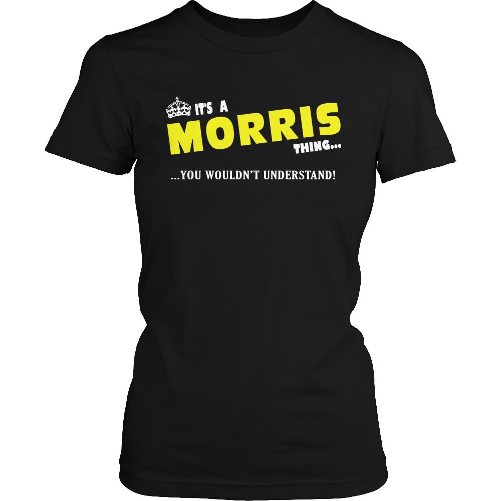 It's A Morris Thing, You Wouldn't Understand