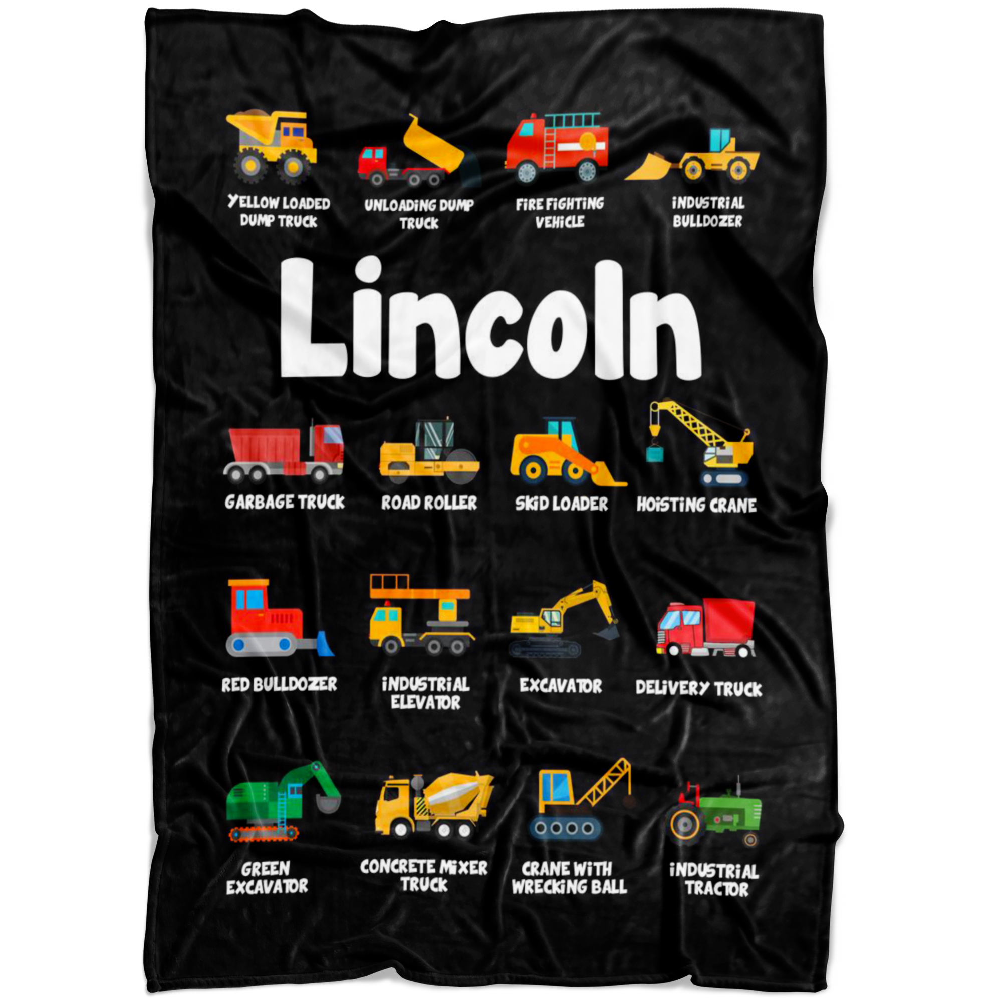 Lincoln Construction Blanket Black