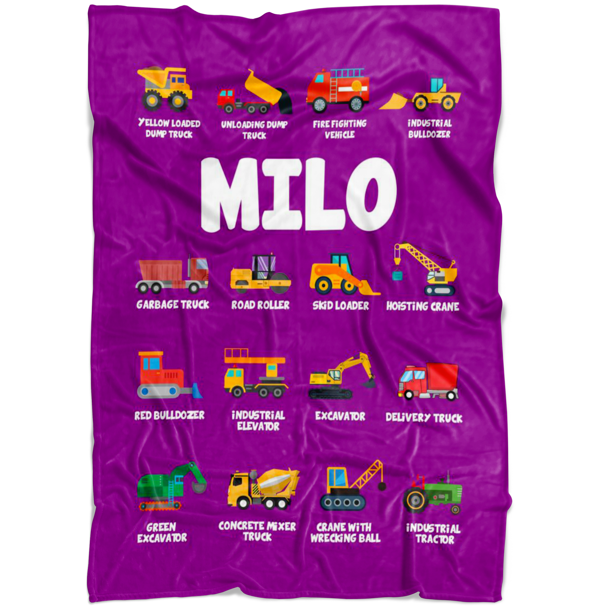 MILO Construction Blanket Purple