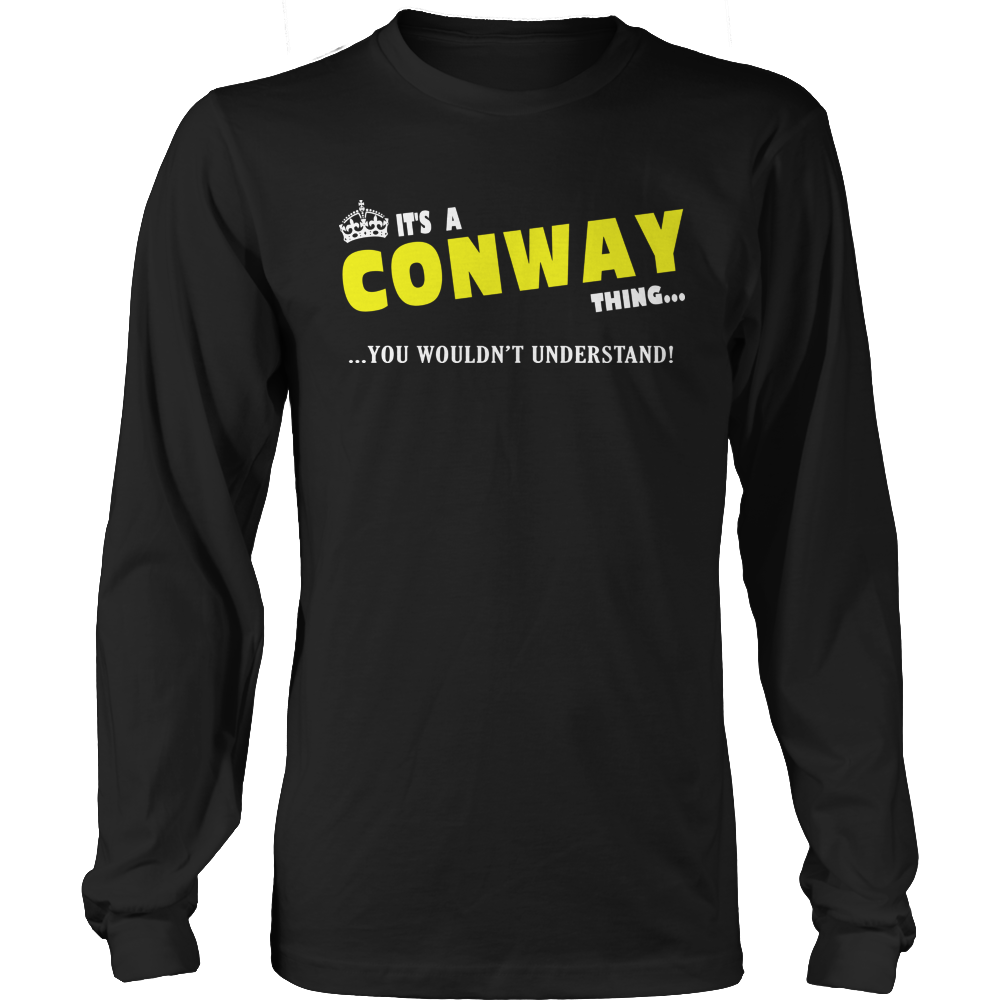 It's A Conway Thing, You Wouldn't Understand