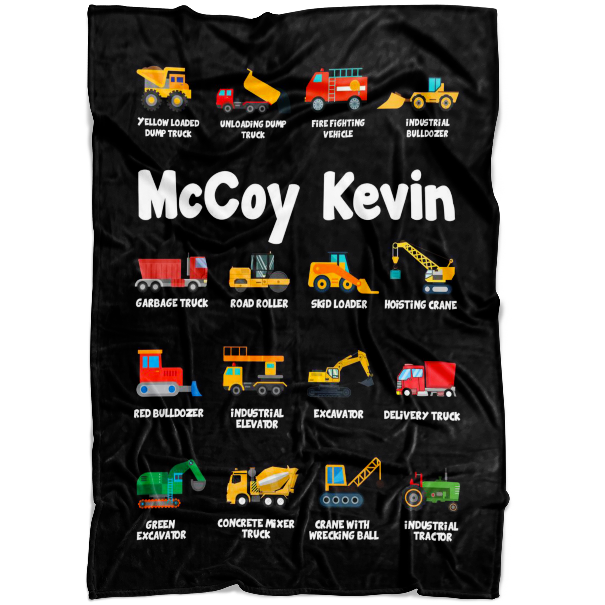 McCoy Kevin Construction Blanket Black