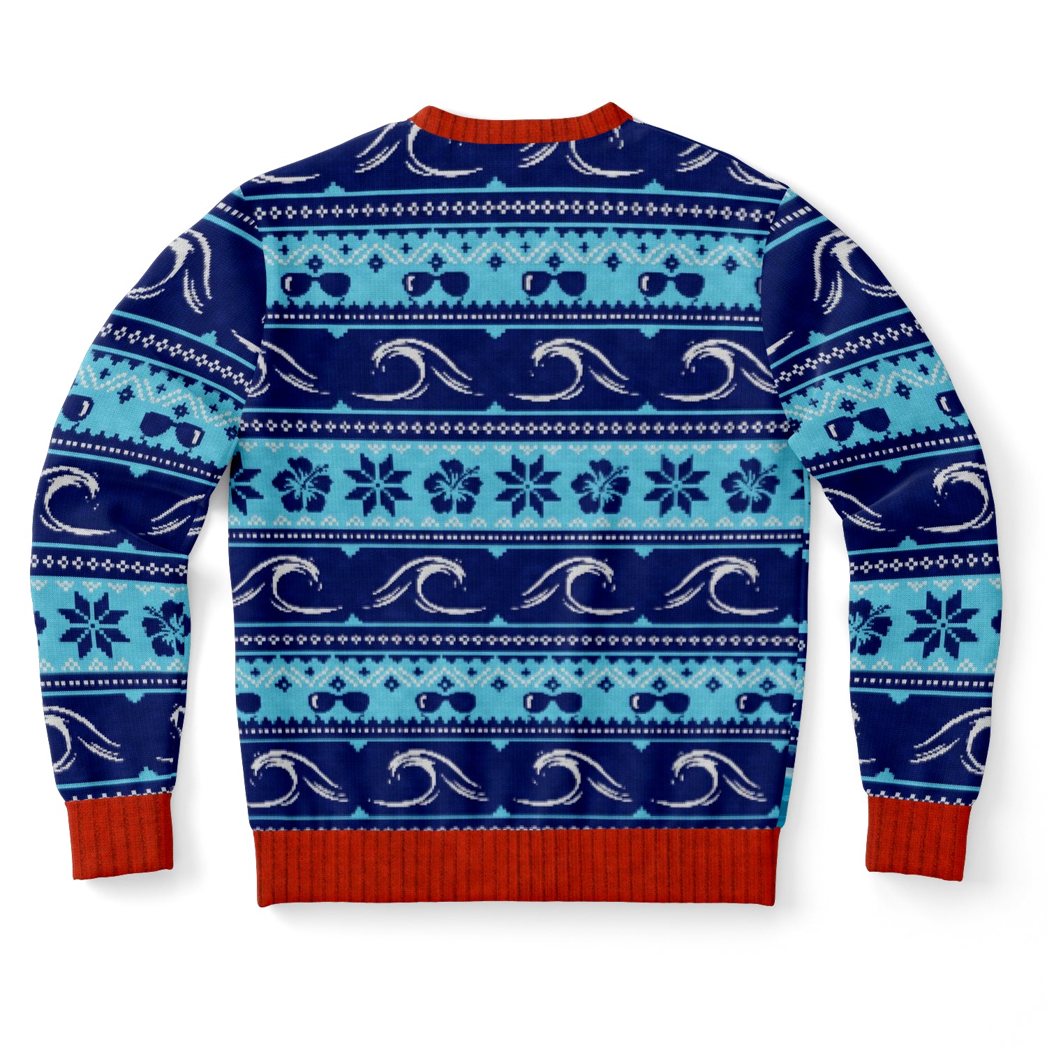 Surfing Swells Ugly Christmas Sweater