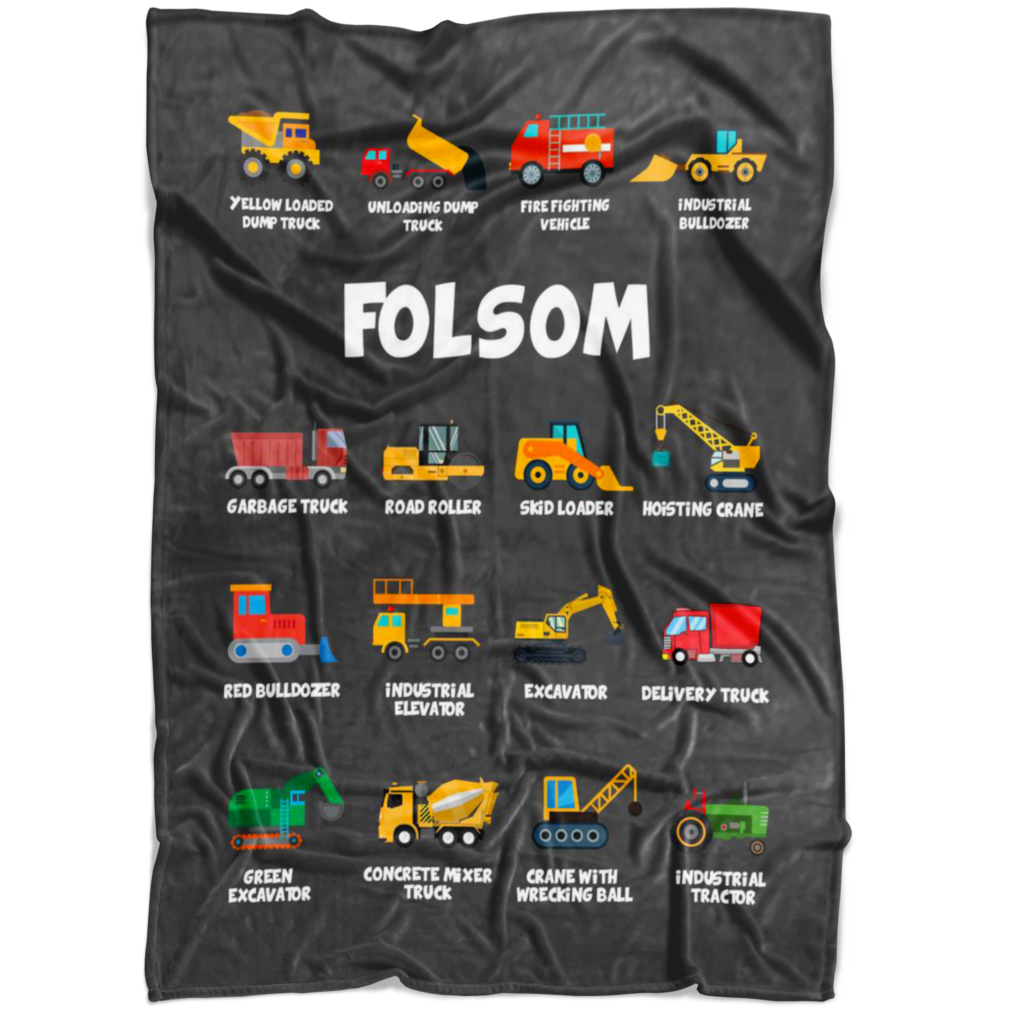 Folsom Construction Blanket Grey