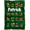 Patrick Construction Blanket Green