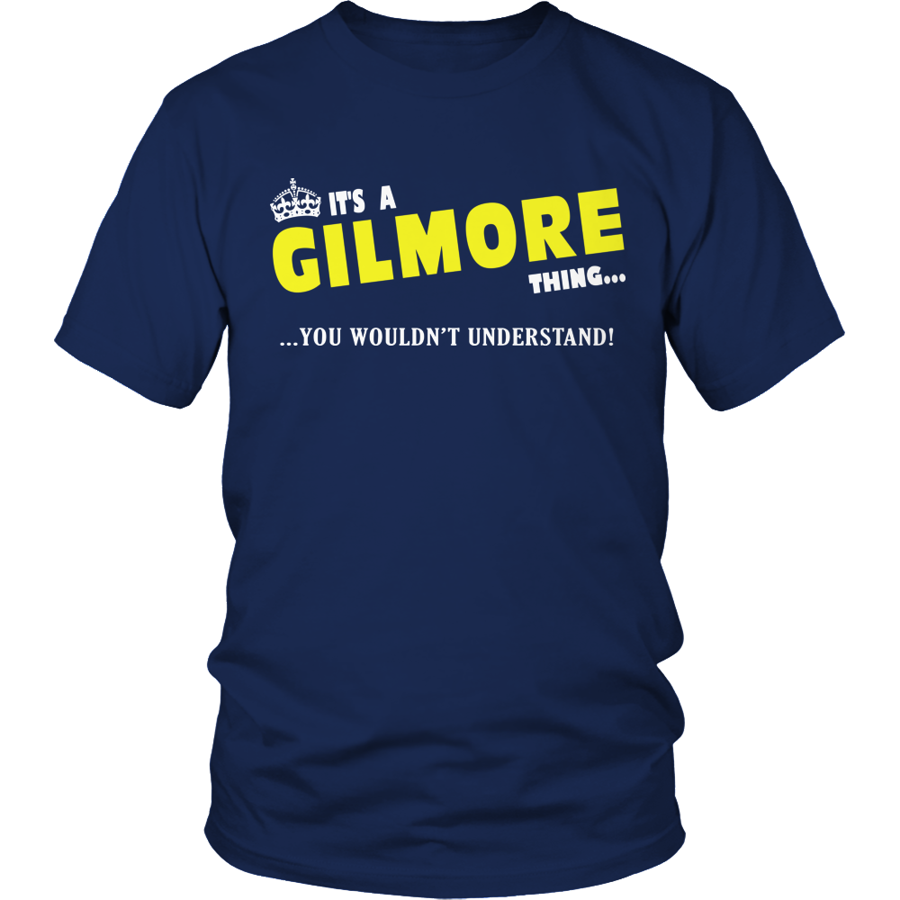 It's A Gilmore Thing, You Wouldn't Understand