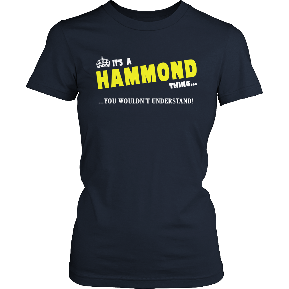 It's A Hammond Thing, You Wouldn't Understand