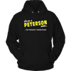 It's A Peterson Thing, You Wouldn't Understand