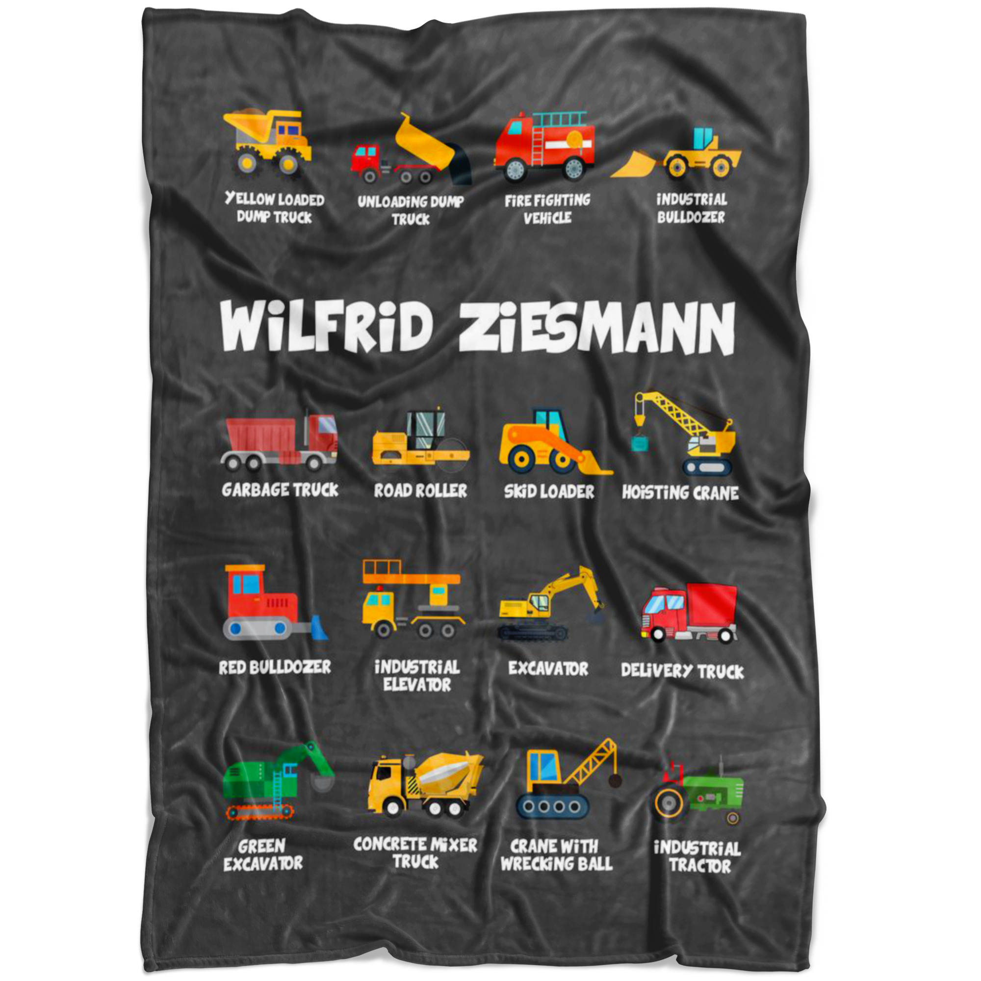 Wilfrid Ziesmann Construction Blanket Grey