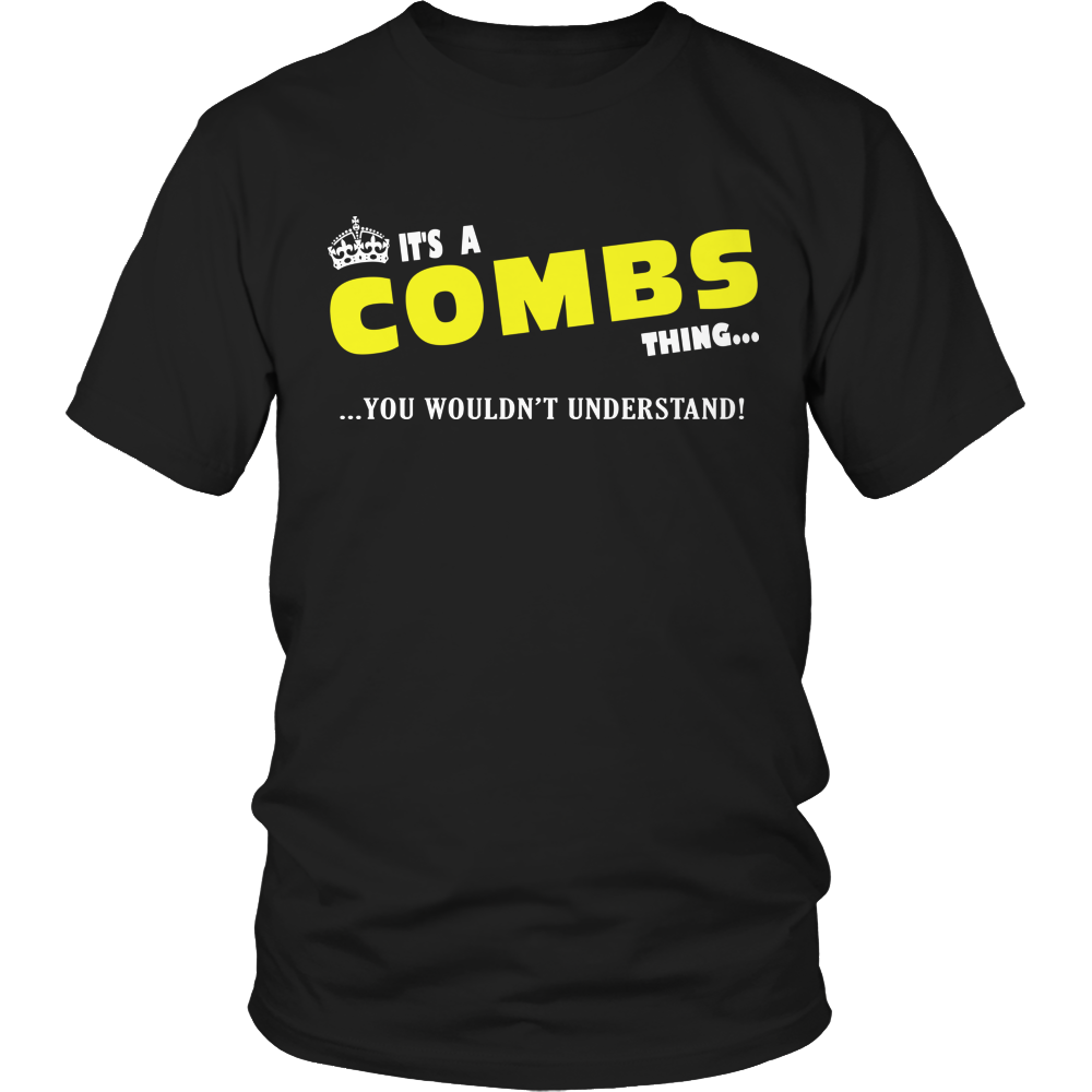 It's A Combs Thing, You Wouldn't Understand